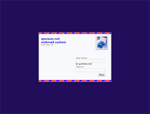 Tablet Screenshot of mx0.spvision.net